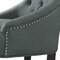 Alaterre Furniture Haeys Tufted Upholstered Dining Chairs, Grey Set of 2, PR ANHT02FDC - alternate 4